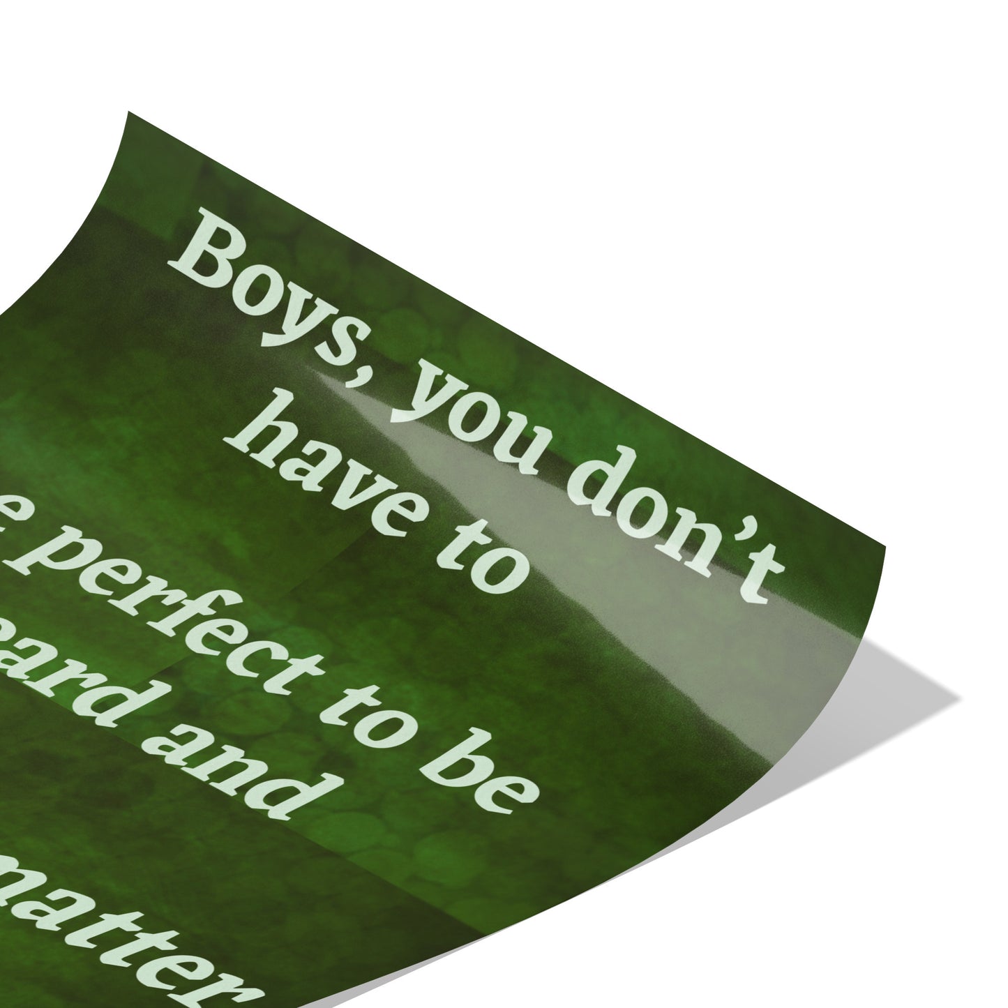 Boys Loved Poster: 8" x 10"