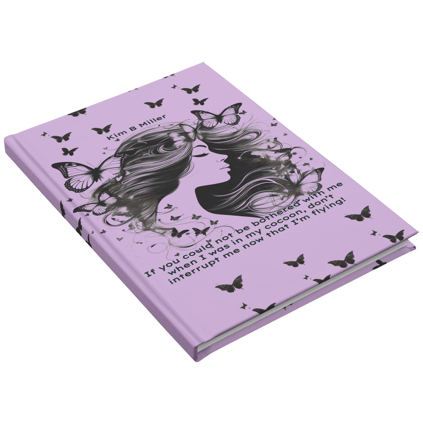 Cocoon-Flying 2: Hardcover Journal (Light purple)