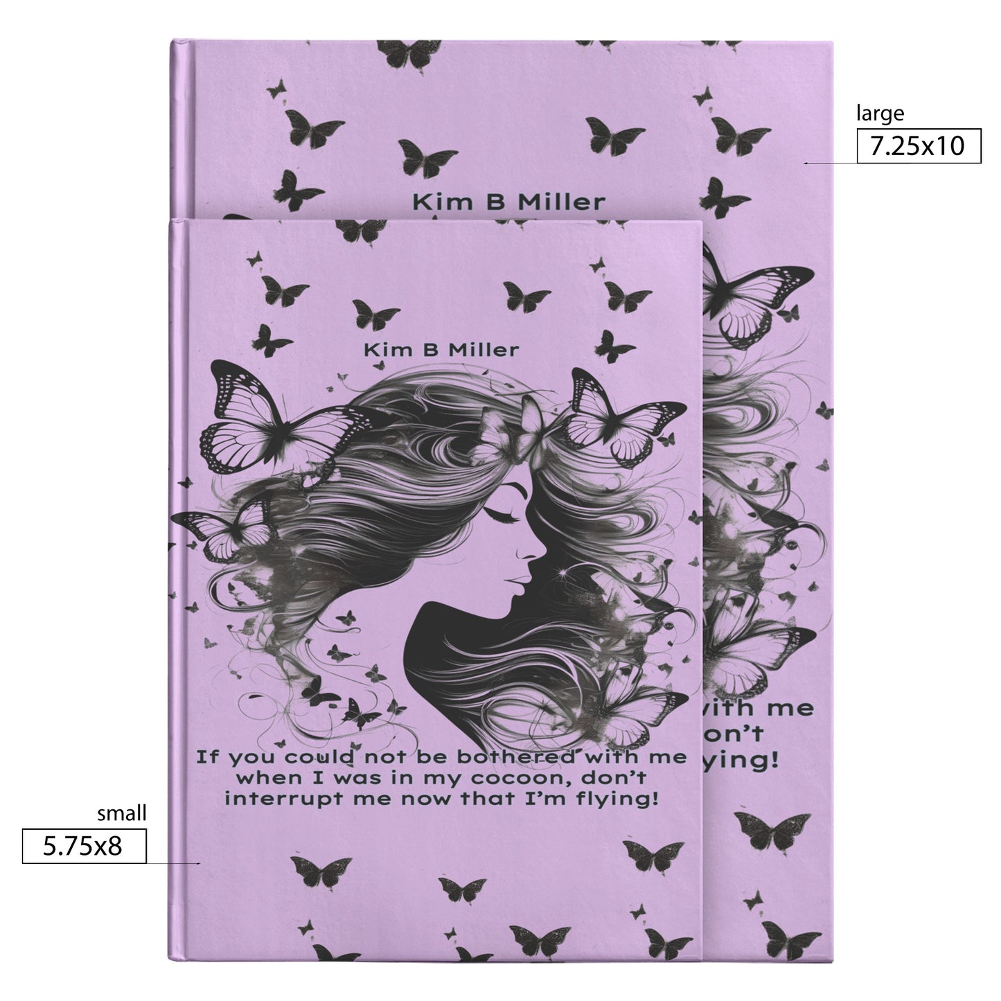 Cocoon-Flying 2: Hardcover Journal (Light purple)