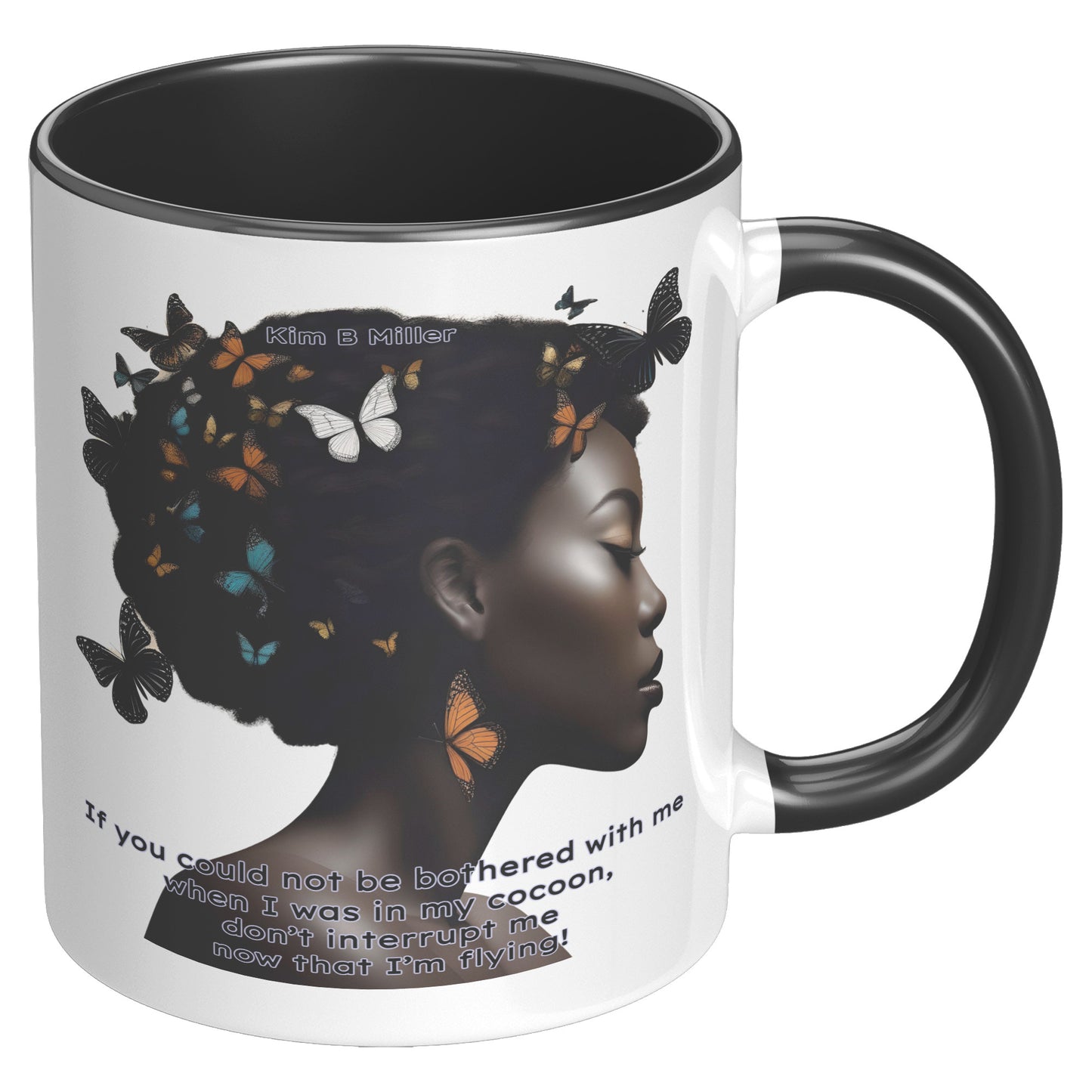Cocoon-Flying: Accent Mug 3