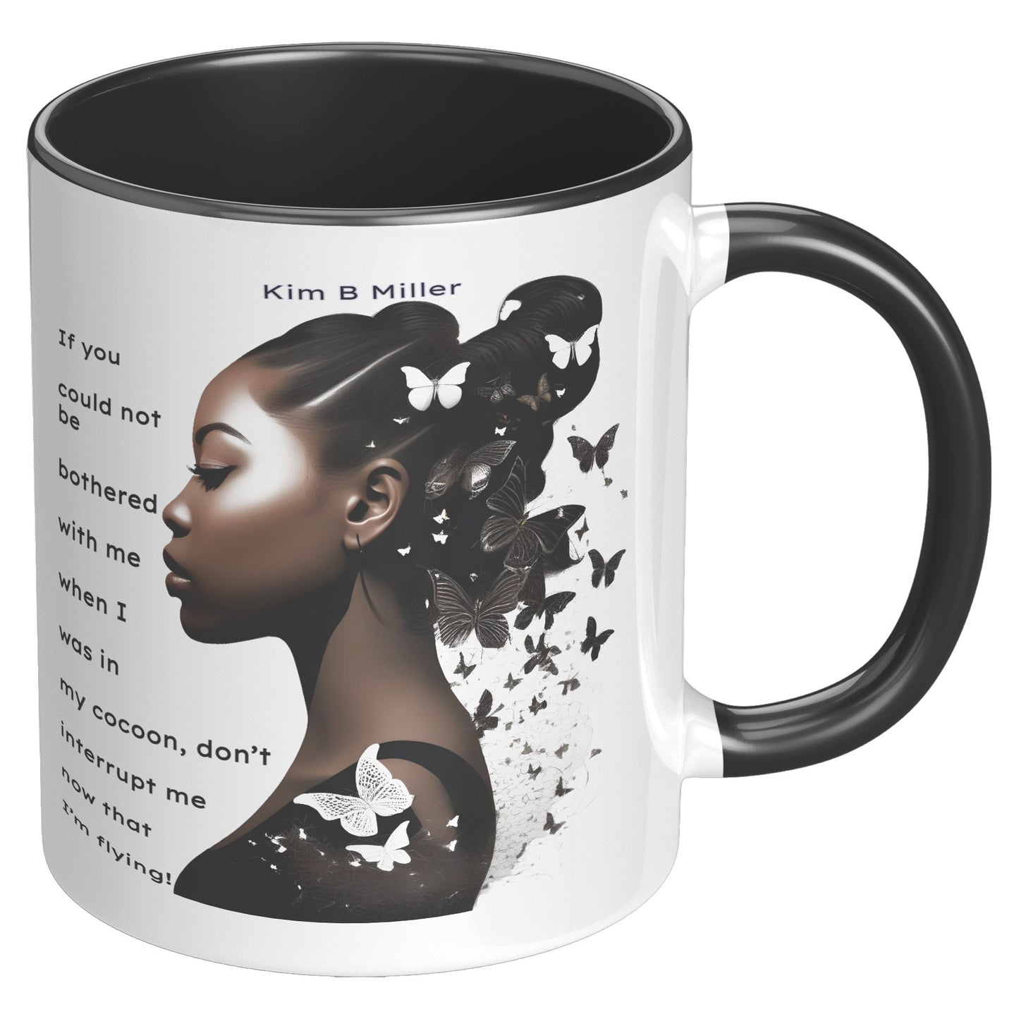 Cocoon-Flying: Accent Mug 6