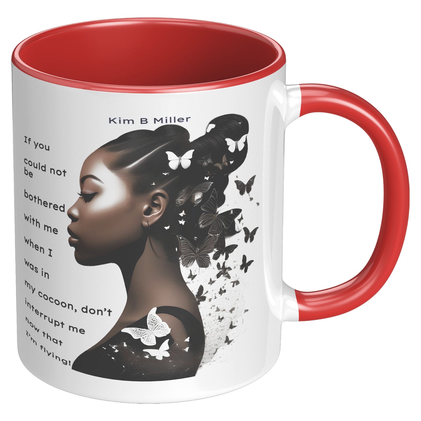 Cocoon-Flying: Accent Mug 6