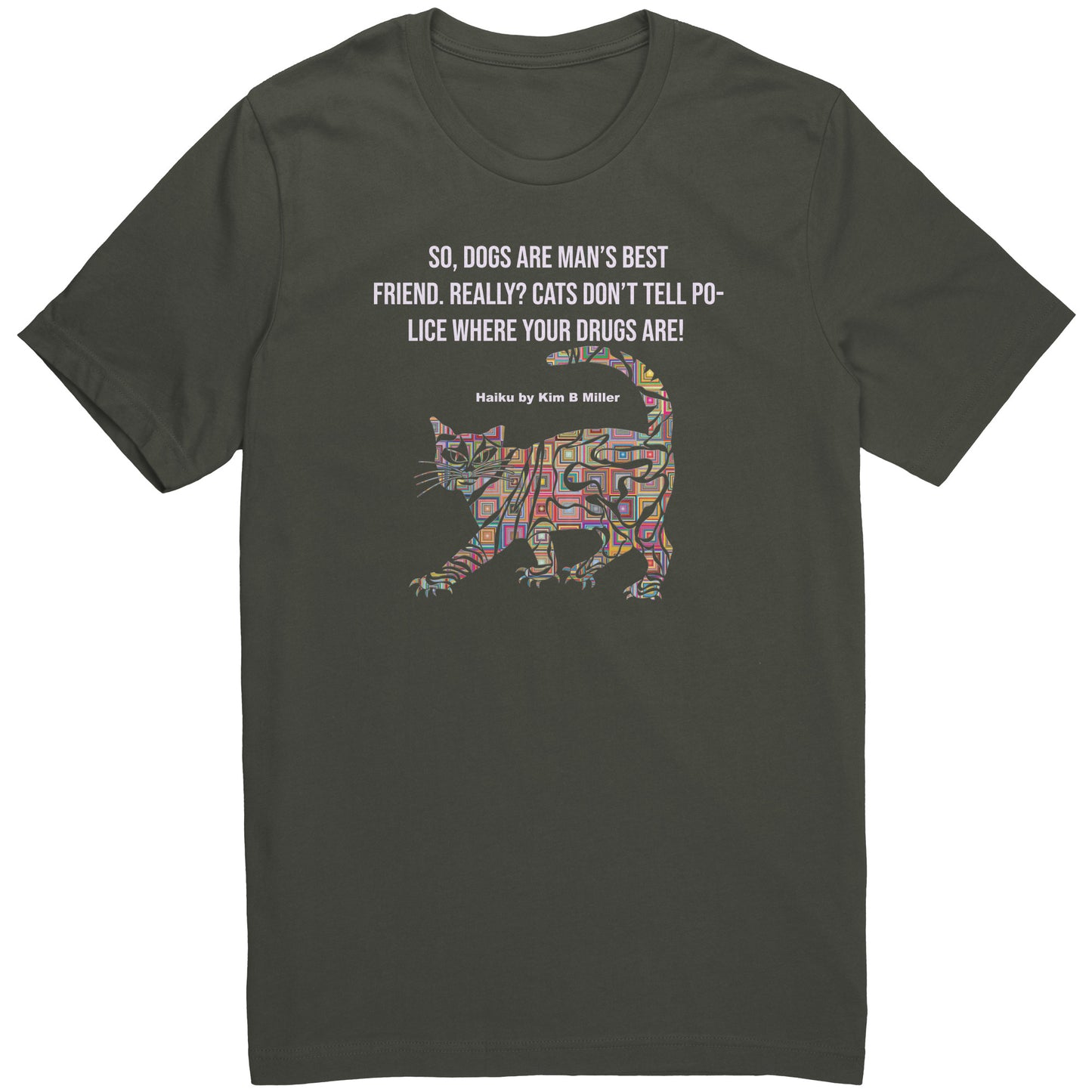 Dogs or Cats, Canvas Unisex Shirt 1