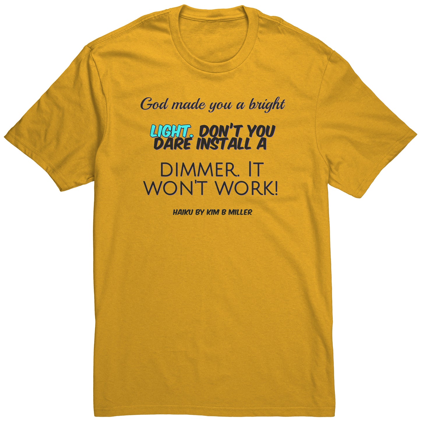 God Dimmer District Men's Shirt
