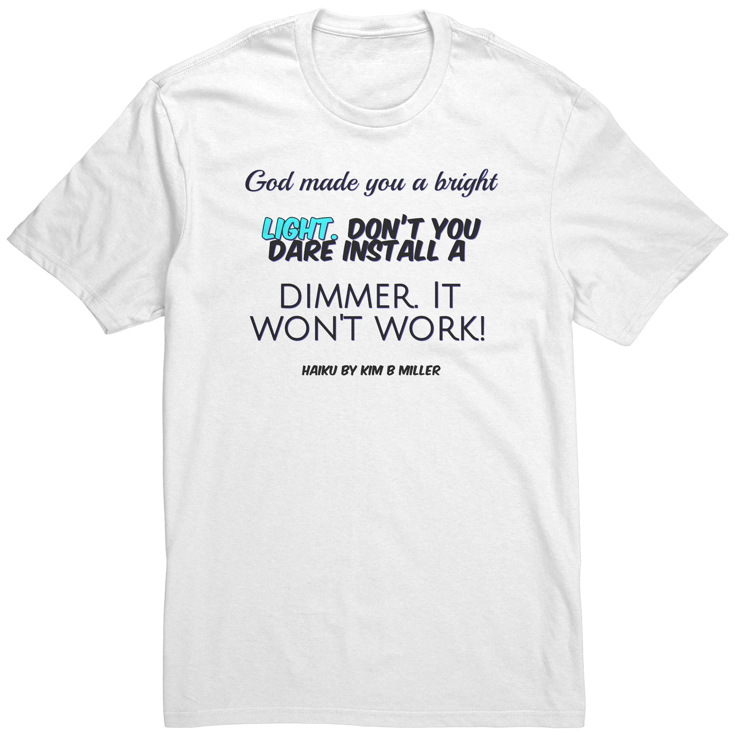 God Dimmer District Men's Shirt