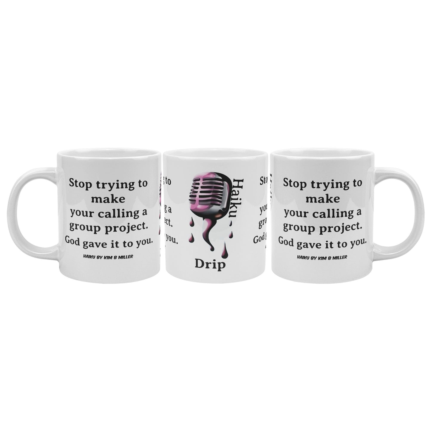 Haiku God's Calling: Big 20 oz Mug