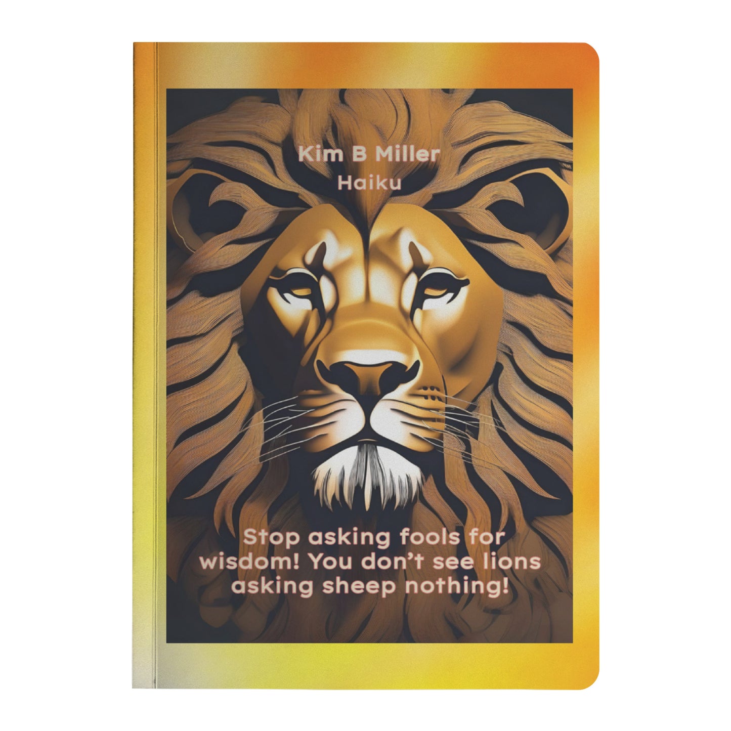 Lions Haiku Paperback Journal