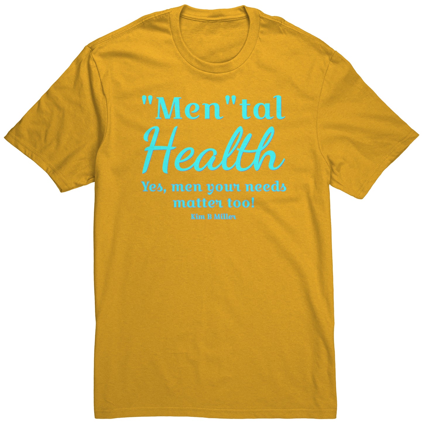"Men"tal Health: 	 District Men's Shirt