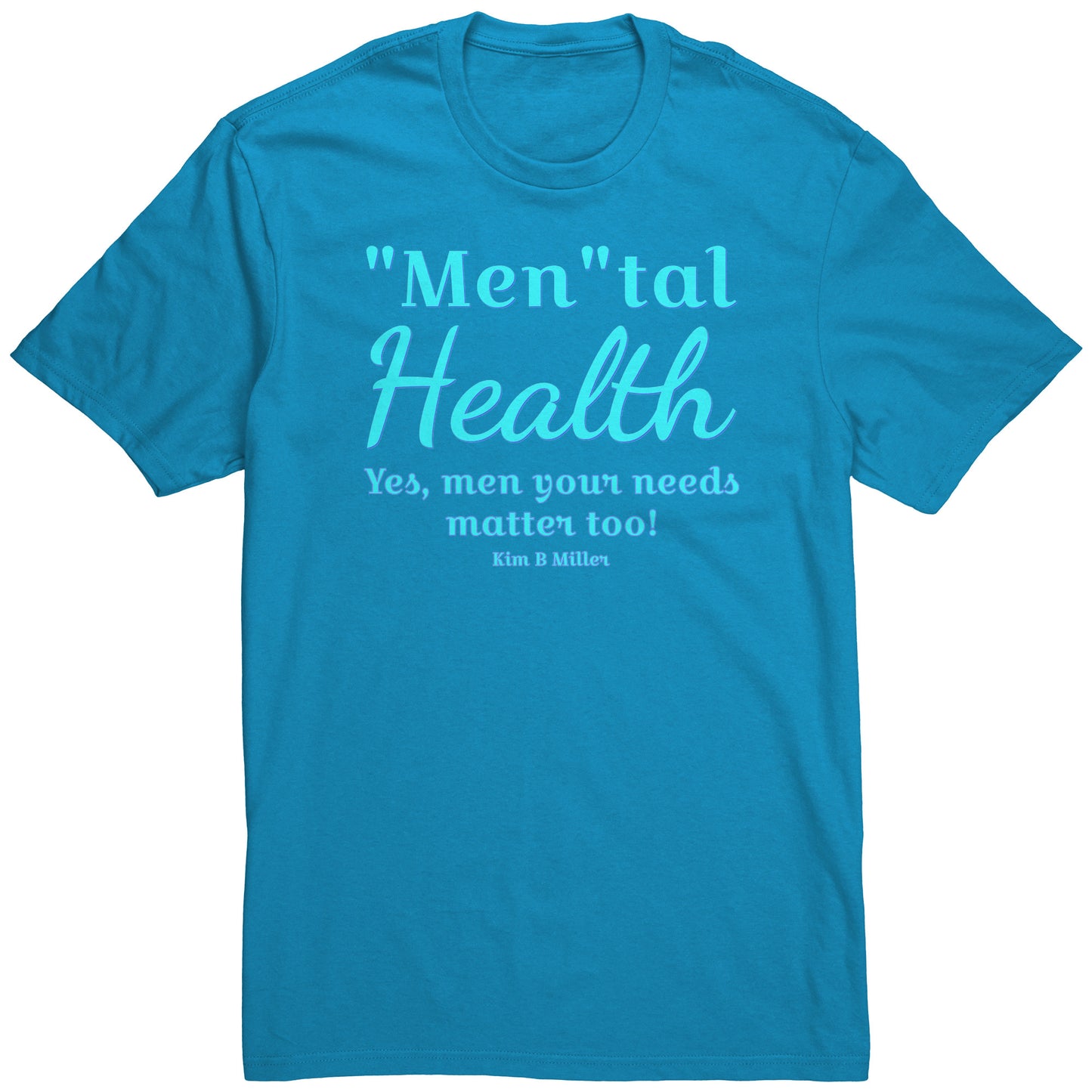 "Men"tal Health: 	 District Men's Shirt