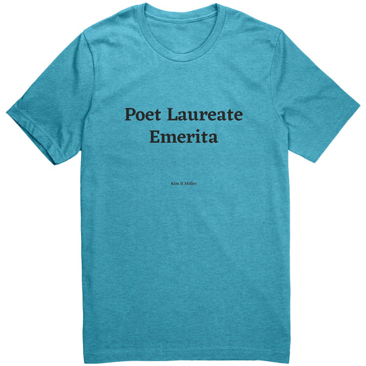 Poet Laureate Emerita Canvas Unisex CVC