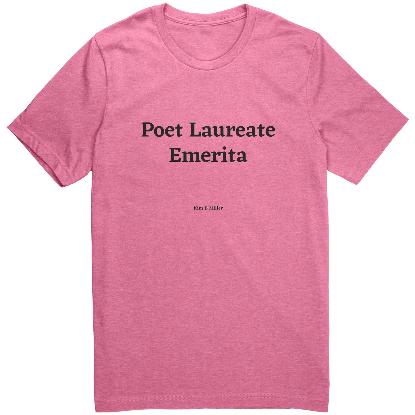 Poet Laureate Emerita Canvas Unisex CVC