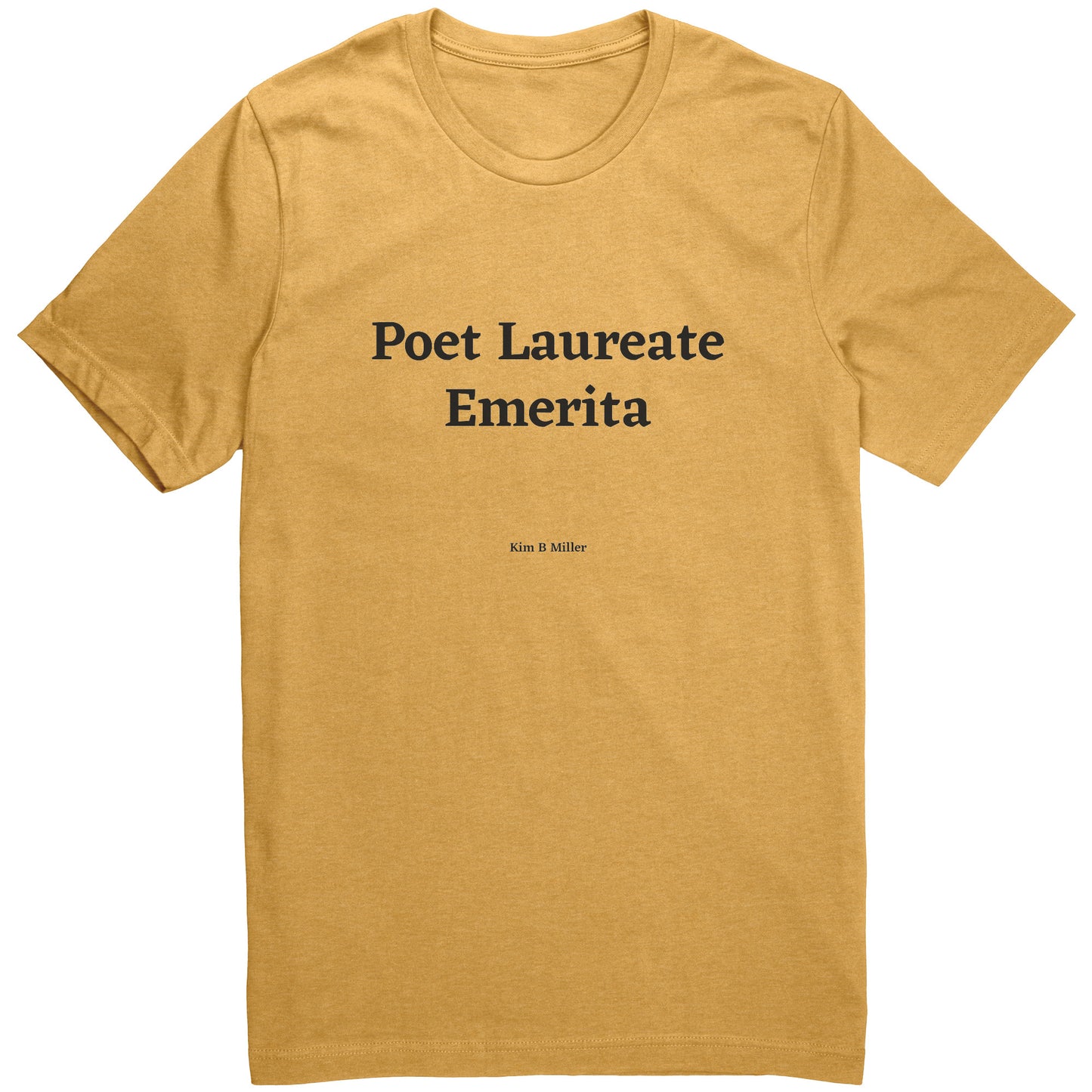 Poet Laureate Emerita Canvas Unisex CVC