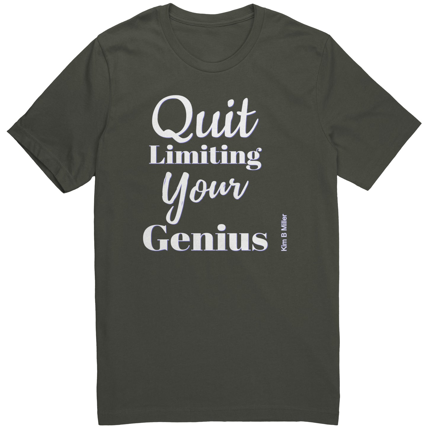 Quit Limiting, Canvas Unisex Shirt