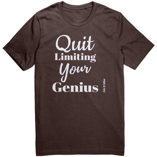 Quit Limiting, Canvas Unisex Shirt