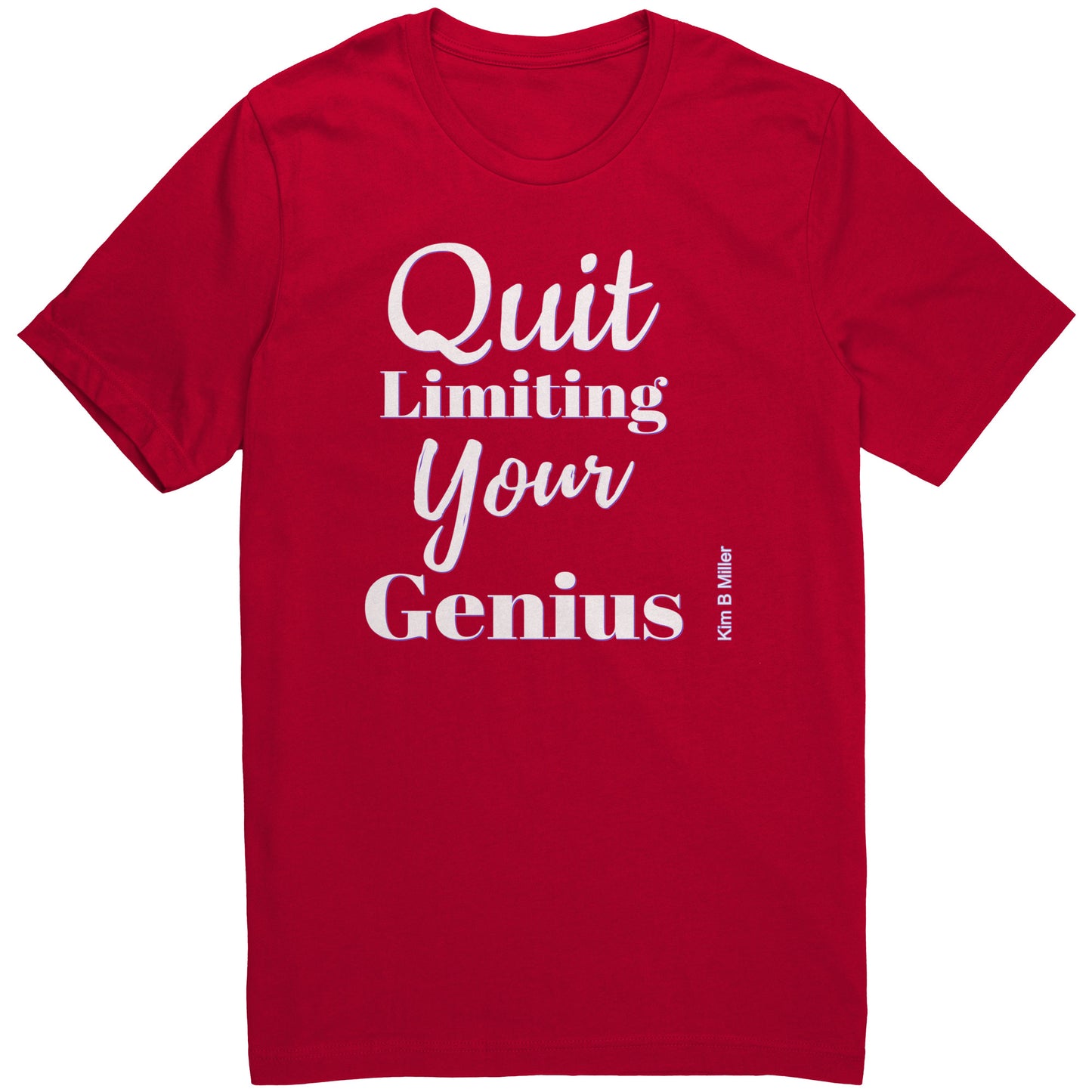 Quit Limiting, Canvas Unisex Shirt