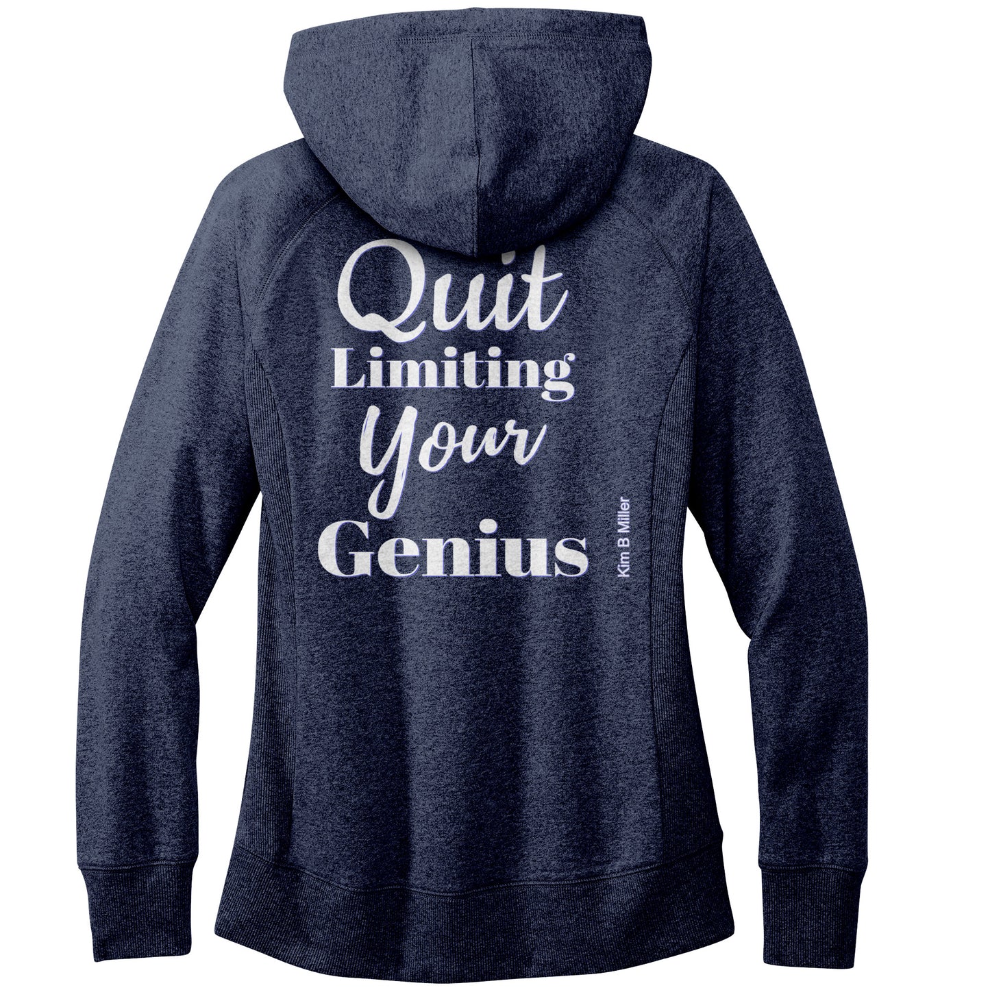 Quit Limiting, District Women's Re-Fleece Hoodie (Both Sides)