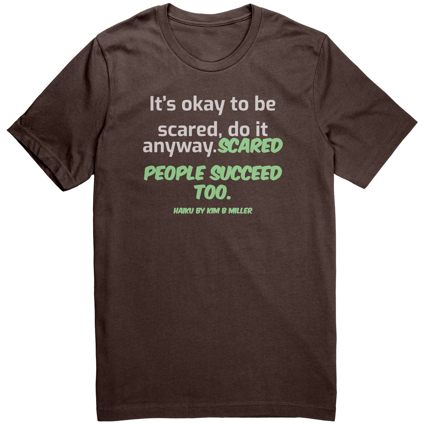 Scared People: Canvas Unisex Shirt