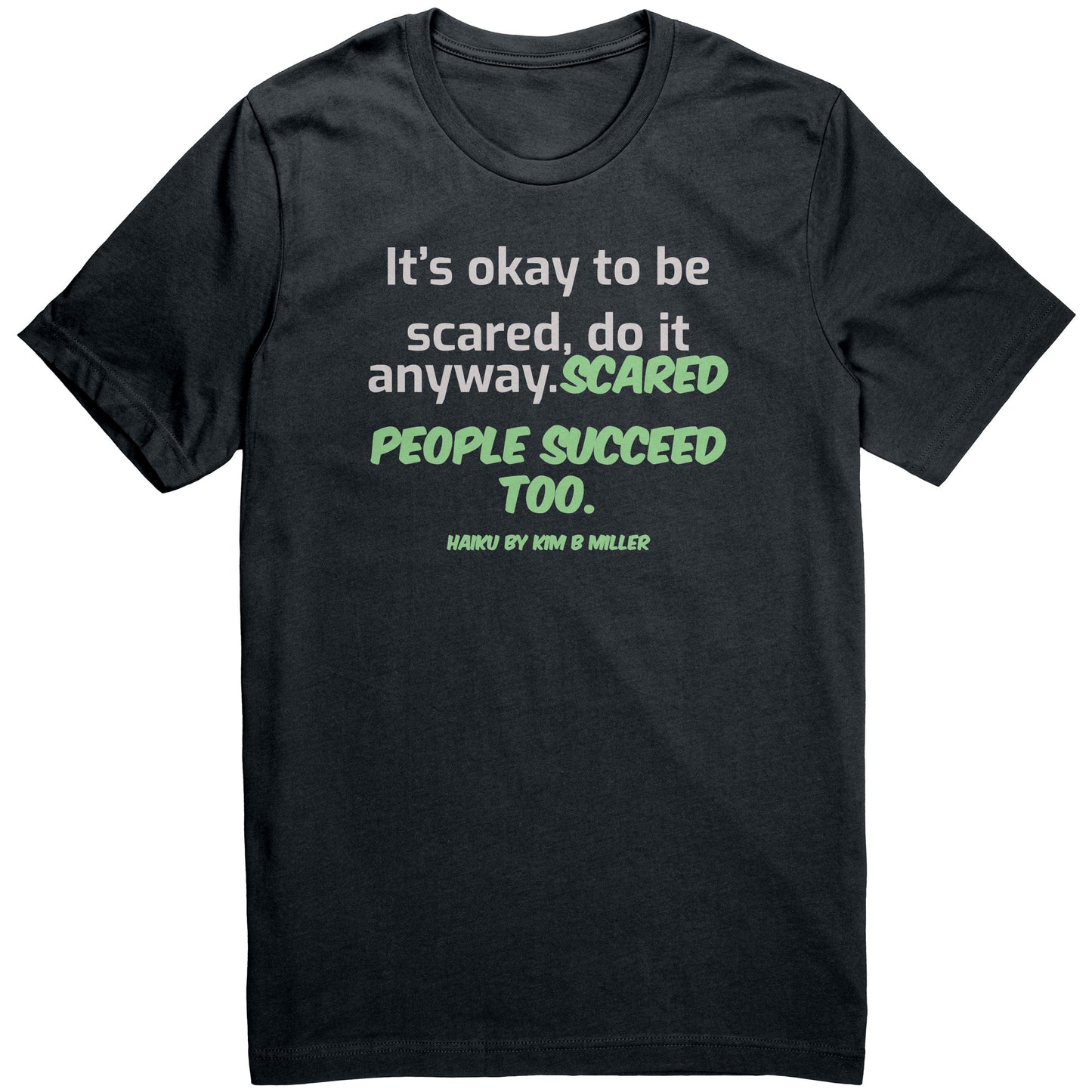 Scared People: Canvas Unisex Shirt