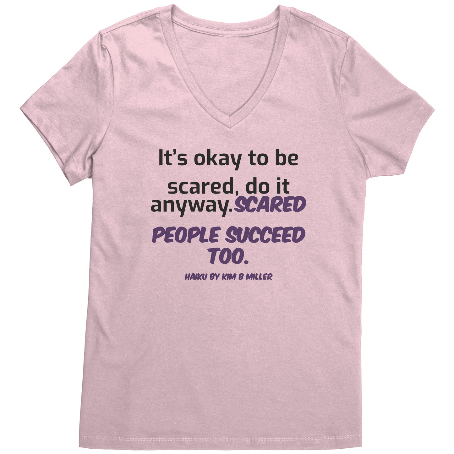 Scared People: District Women's V-Neck