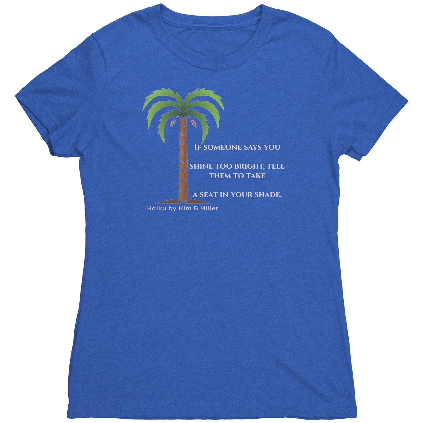 Shine Bright, Next Level Women's Triblend Shirt