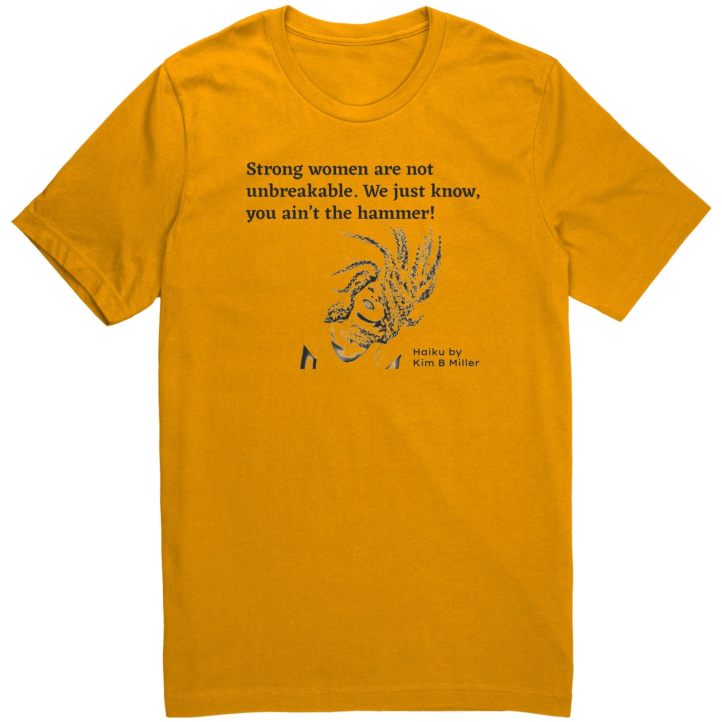 Strong Women Flip: Canvas Unisex Shirt