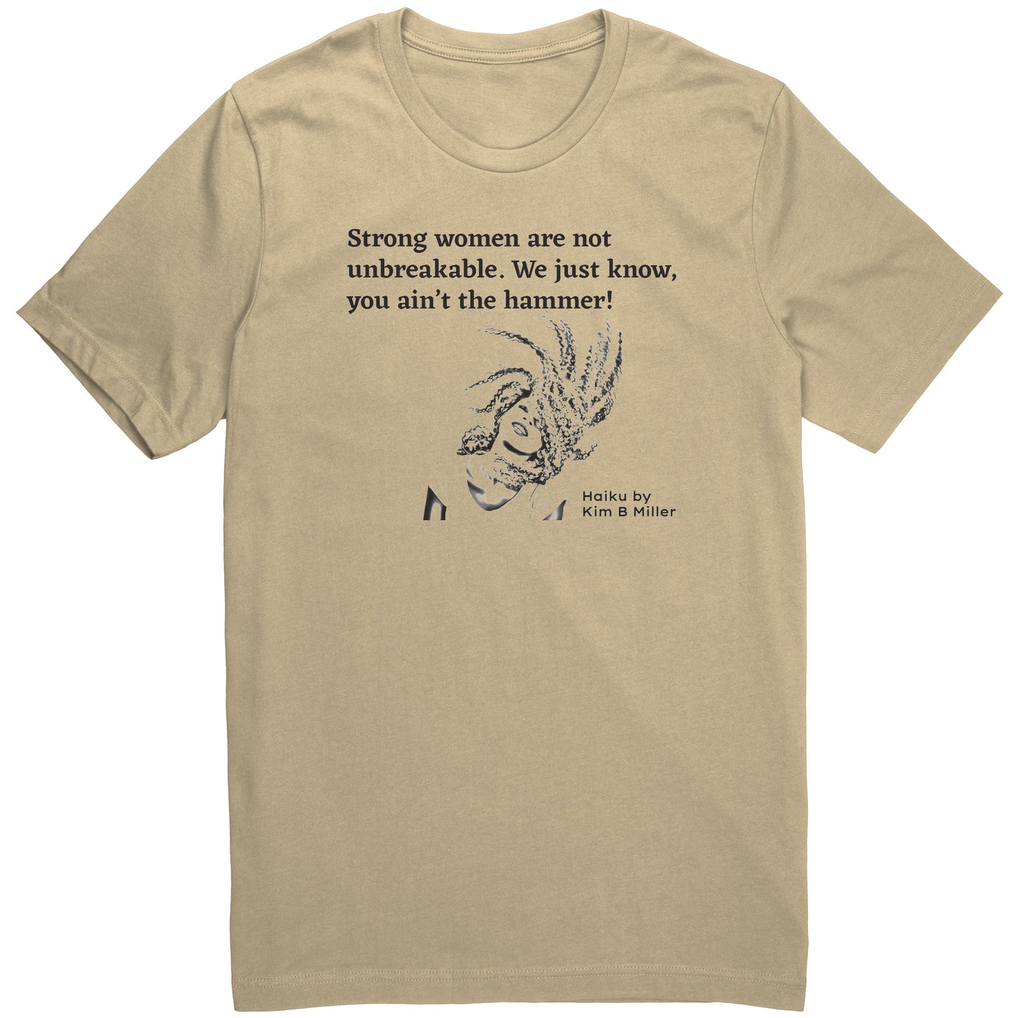 Strong Women Flip: Canvas Unisex Shirt
