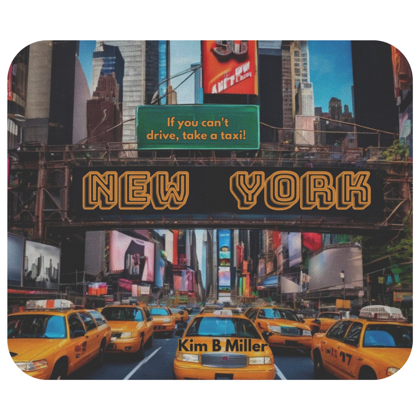 Taxi, New York Mousepad