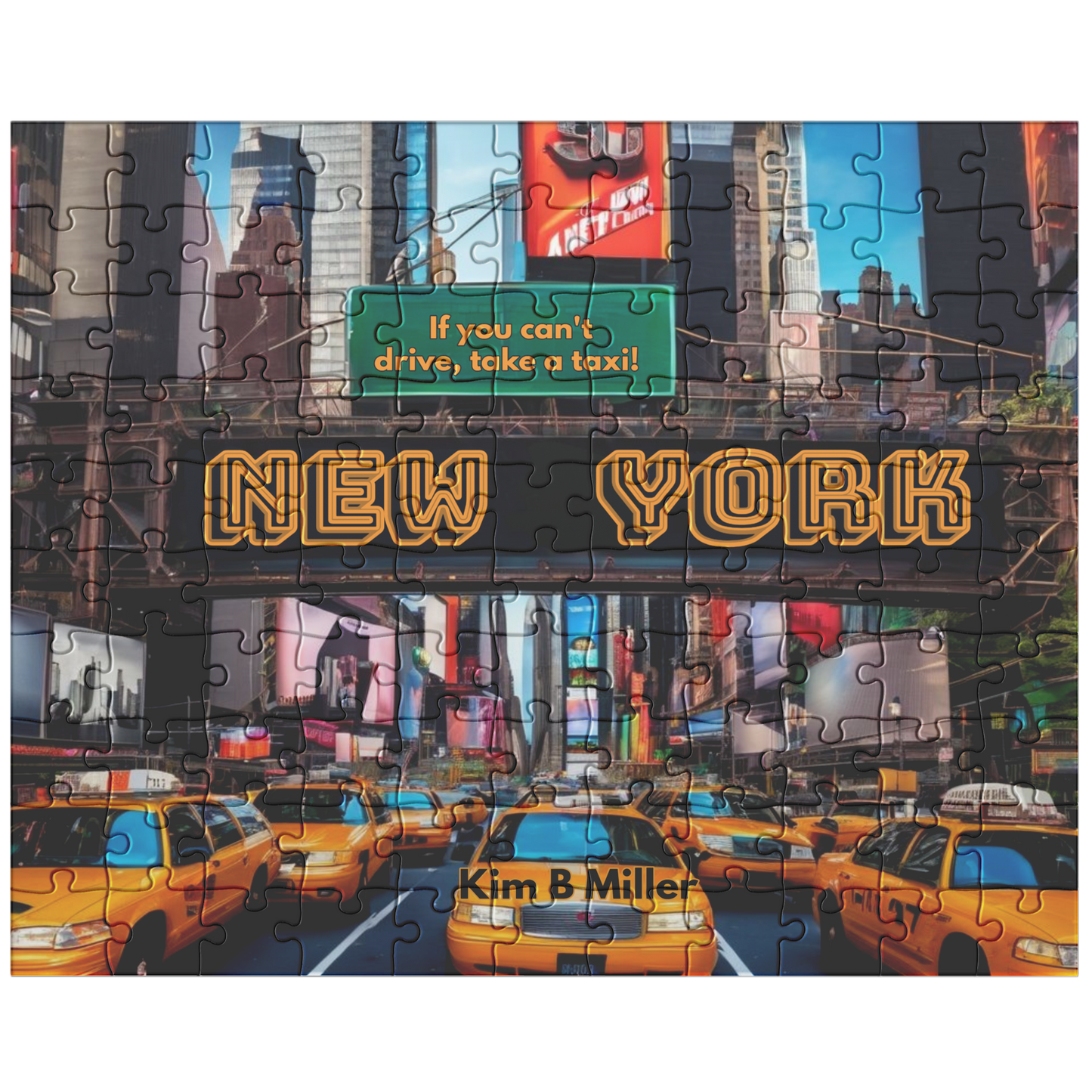 Taxi, New York Puzzle (30pc-500pc)