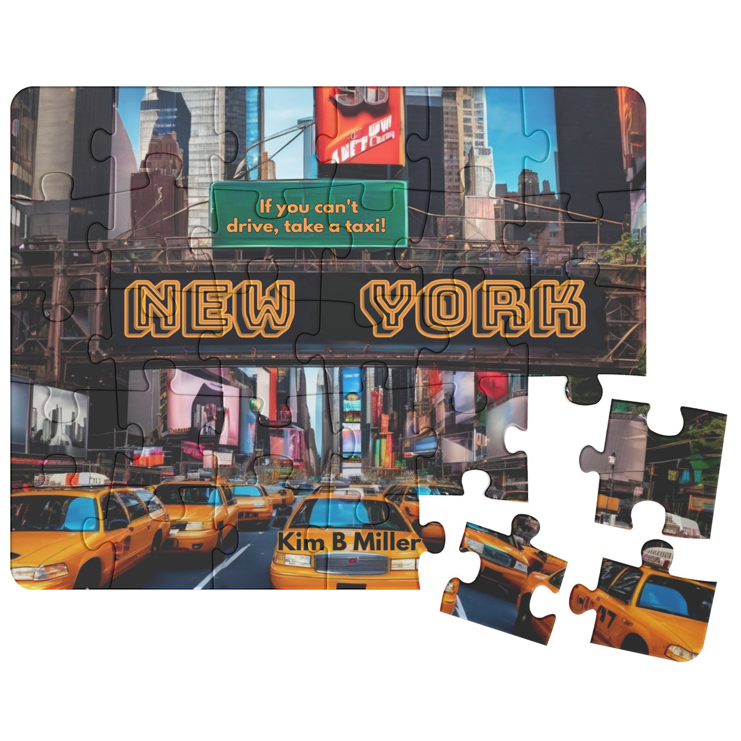 Taxi, New York Puzzle (30pc-500pc)