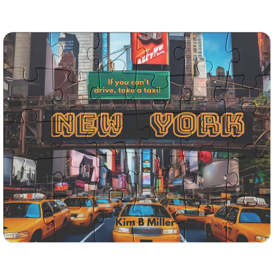 Taxi, New York Puzzle (30pc-500pc)