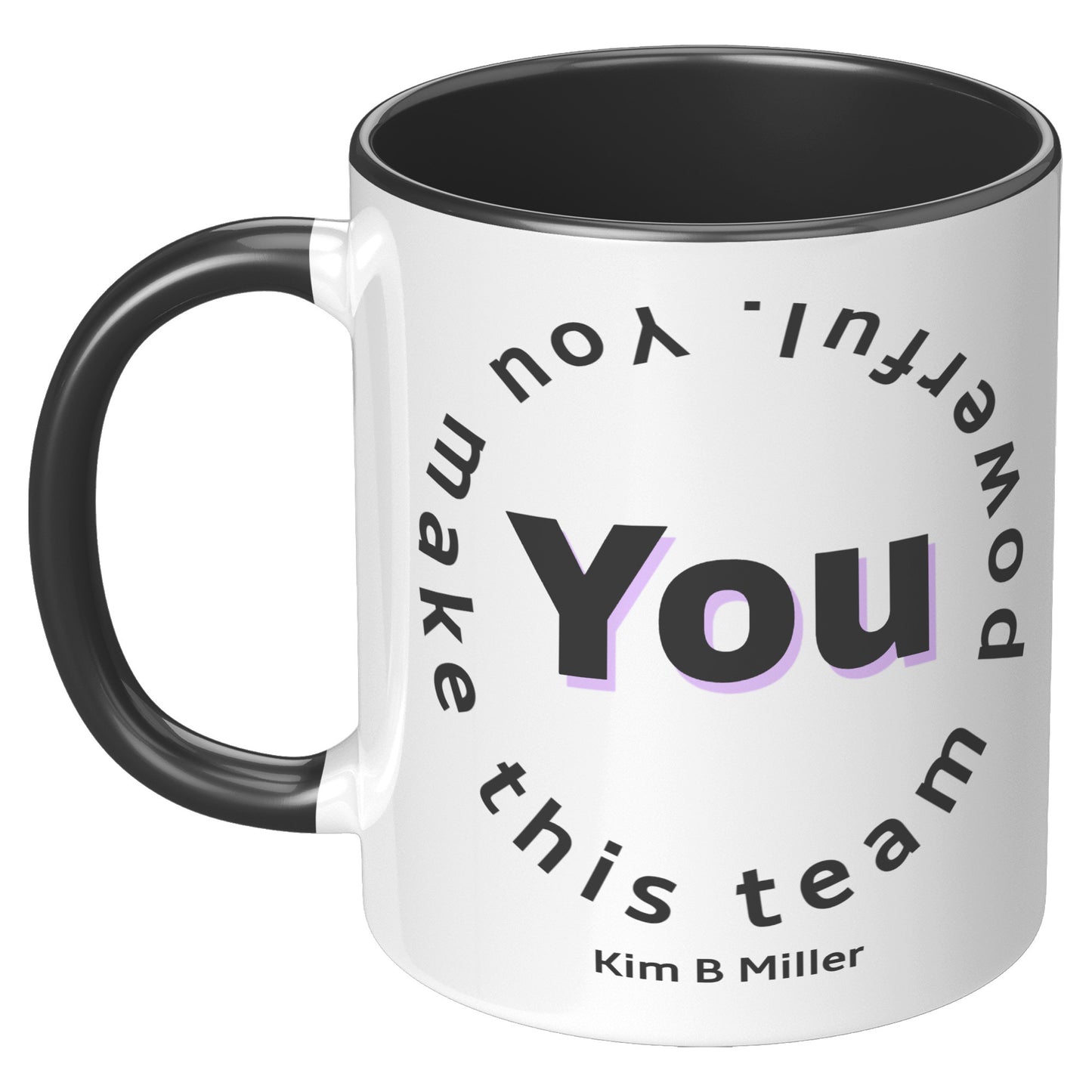 Team Powerful Accent Mug