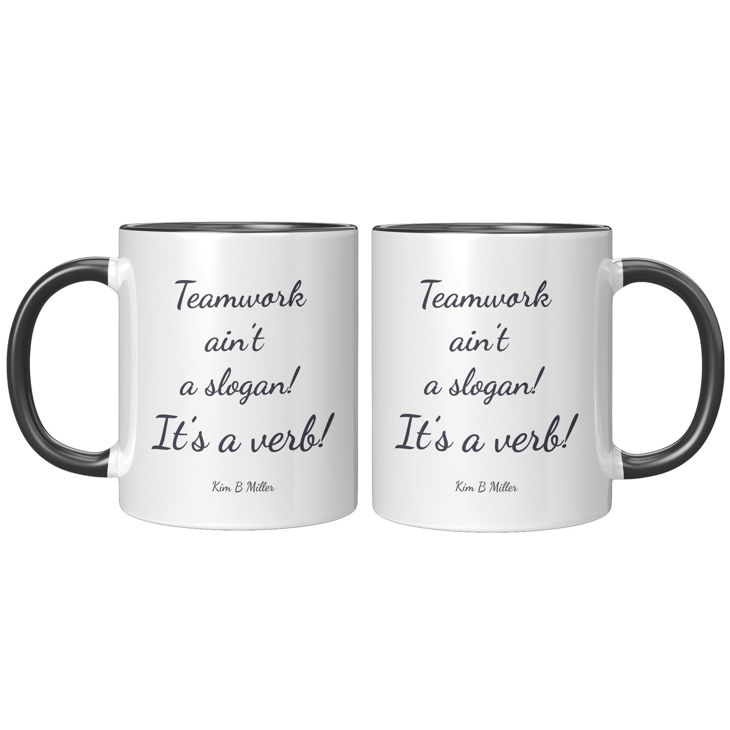 Teamwork Accent Mug