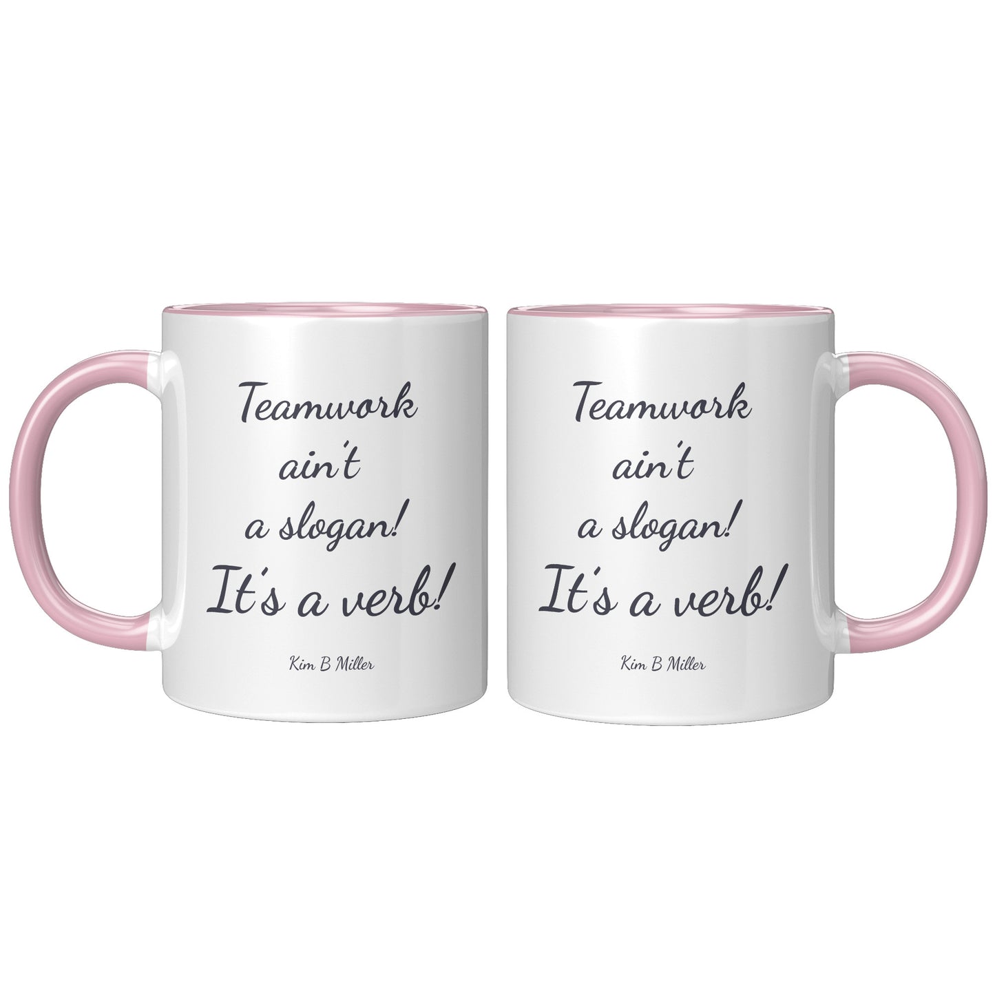 Teamwork Accent Mug