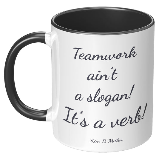 Teamwork Accent Mug