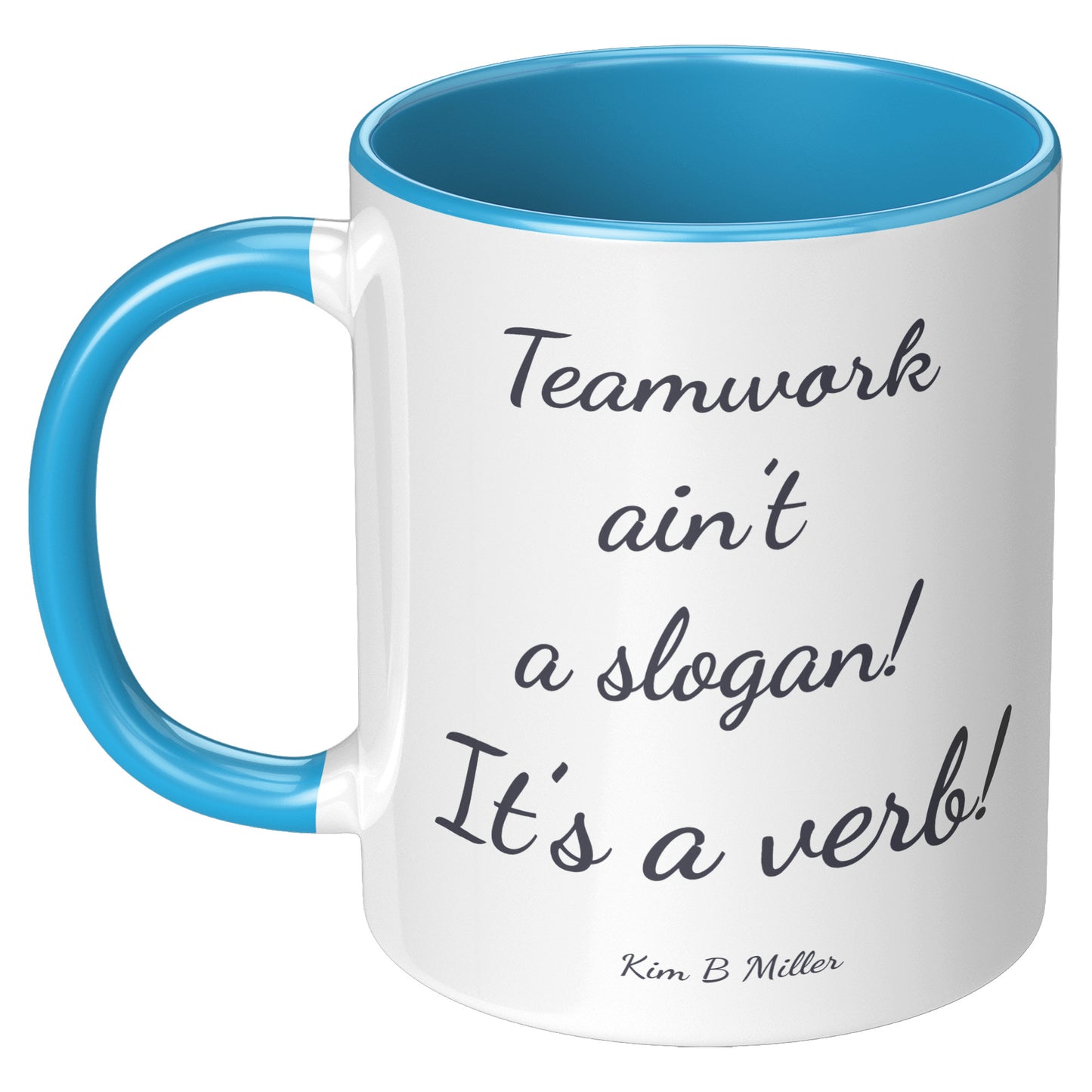 Teamwork Accent Mug