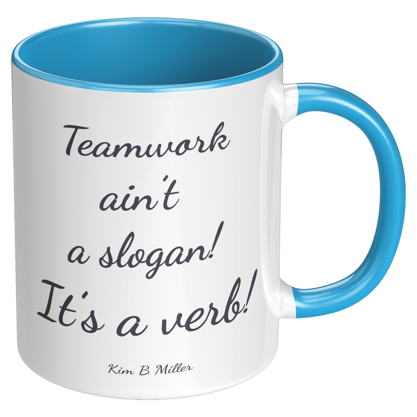 Teamwork Accent Mug