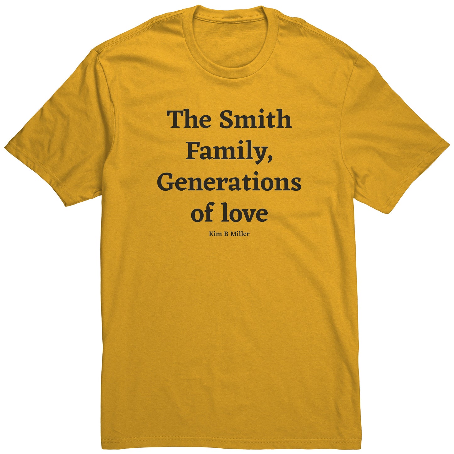 The Smith Family, Generations: District Men's Shirt (Front)