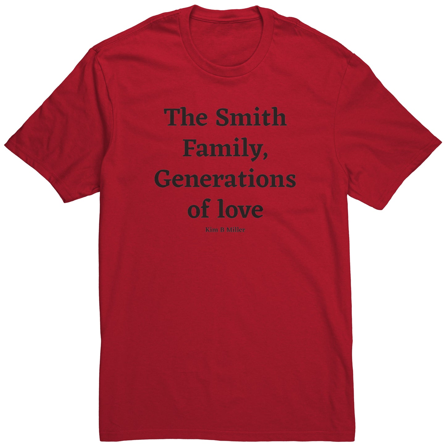 The Smith Family, Generations: District Men's Shirt (Front)