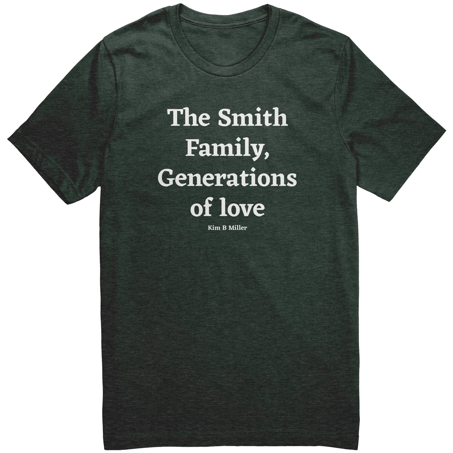 The Smiths, (Family) Generations B: Canvas Unisex CVC(Front)