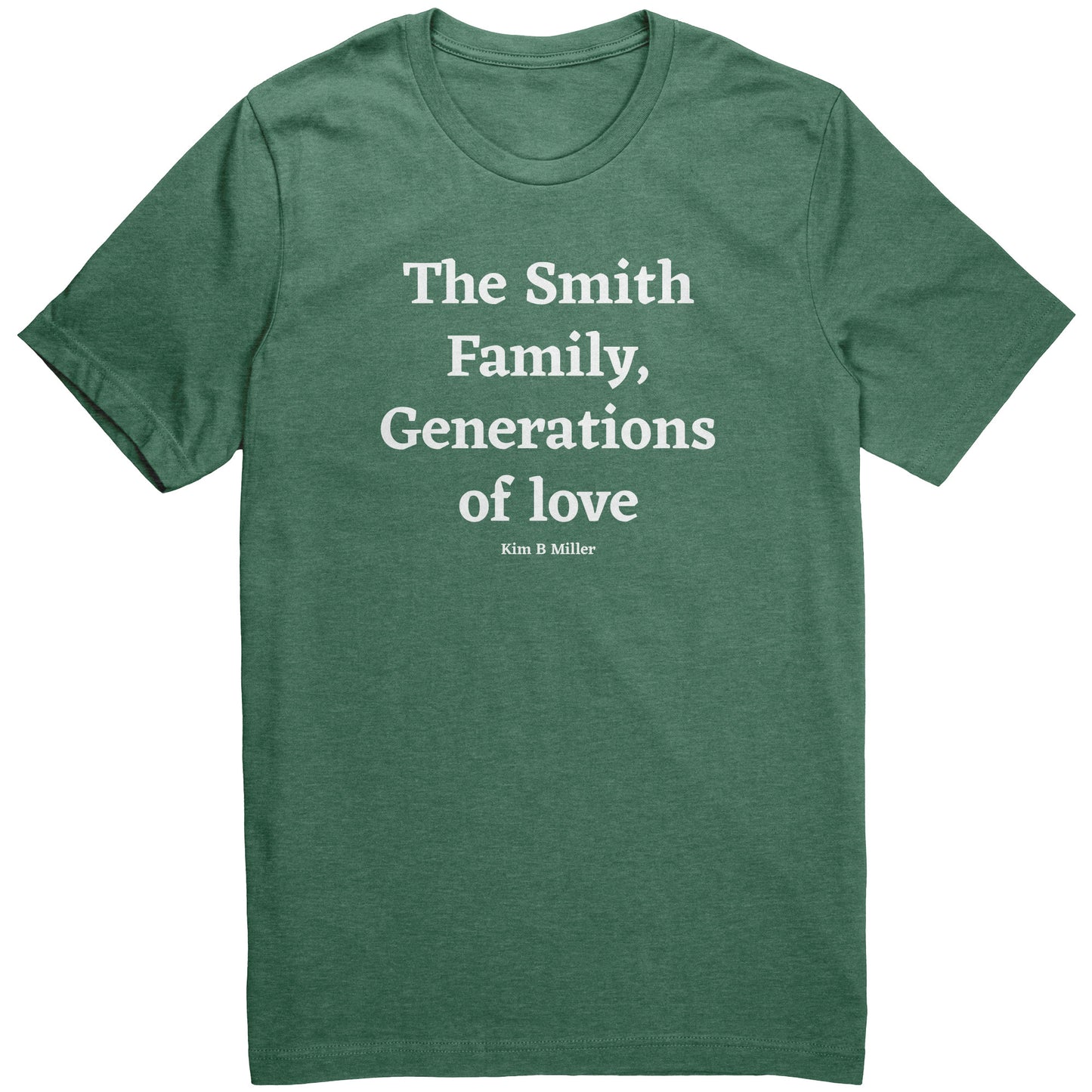 The Smiths, (Family) Generations B: Canvas Unisex CVC(Front)