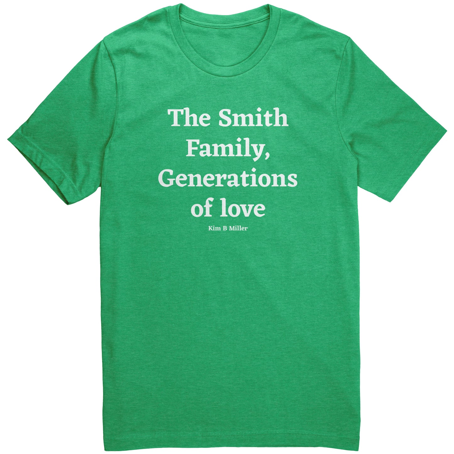 The Smiths, (Family) Generations B: Canvas Unisex CVC(Front)