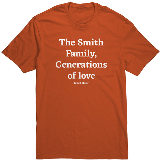 The Smiths, (Family) Generations B: District Men's Shirt(Front)