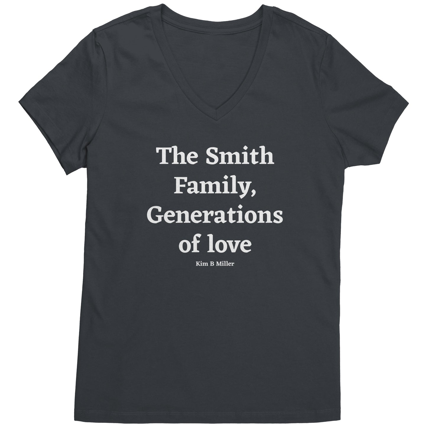 The Smiths, (Family) Generations B: District Women's Shirt(Front)