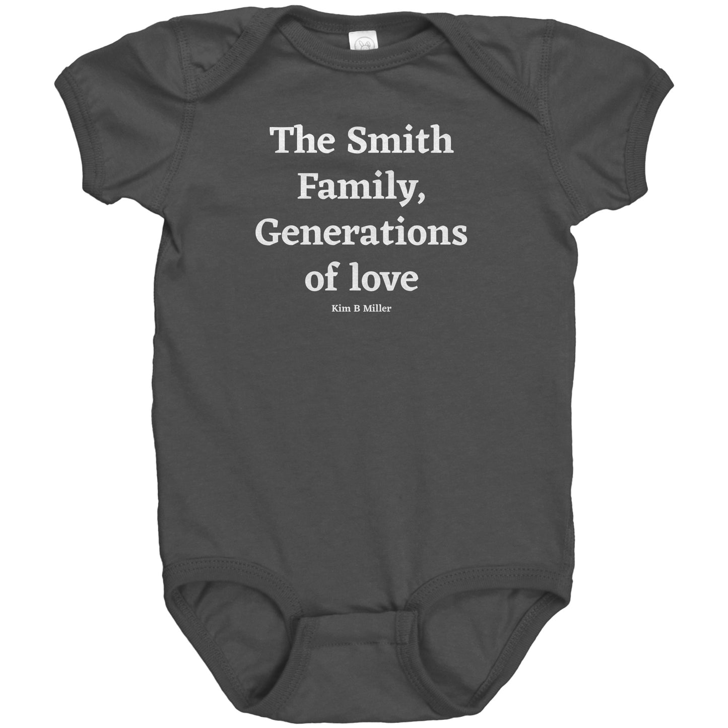 The Smiths, (Family) Generations B: RS Baby Bodysuit(Front)
