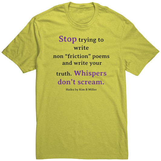 Whispers Haiku District Men's Shirt