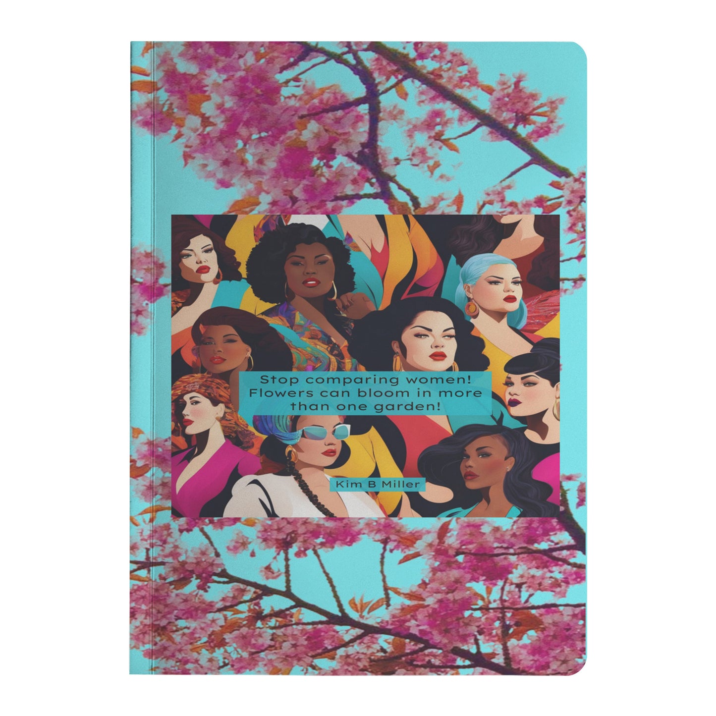 Women Flowers: Paperback Journal