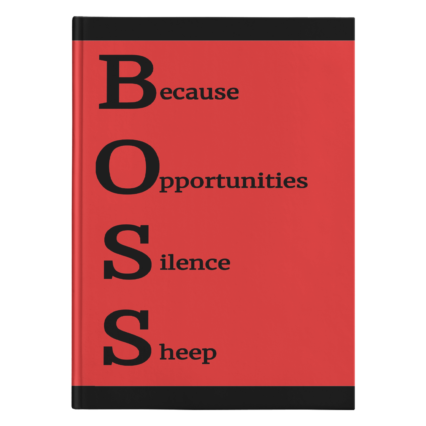 Journal - Hardcover: Boss 1