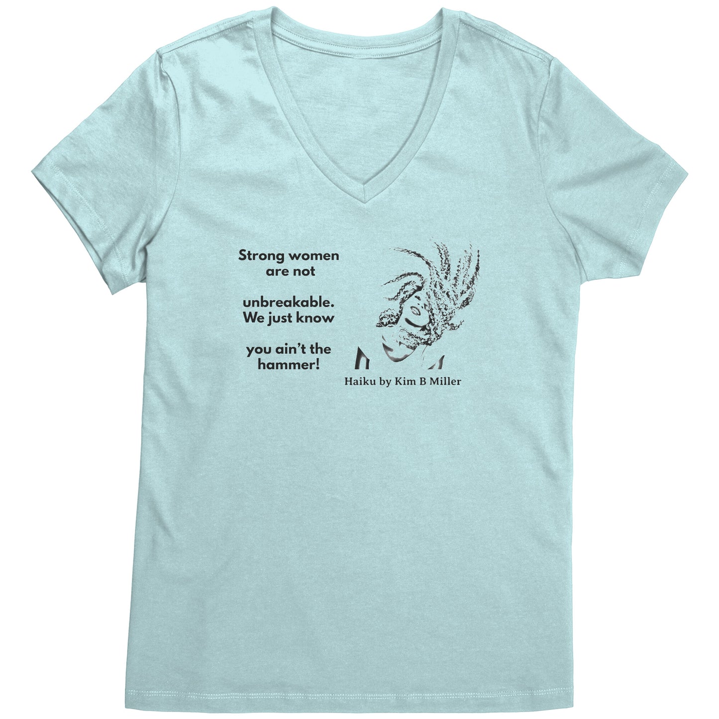 Strong Women Flip District Women's V-Neck